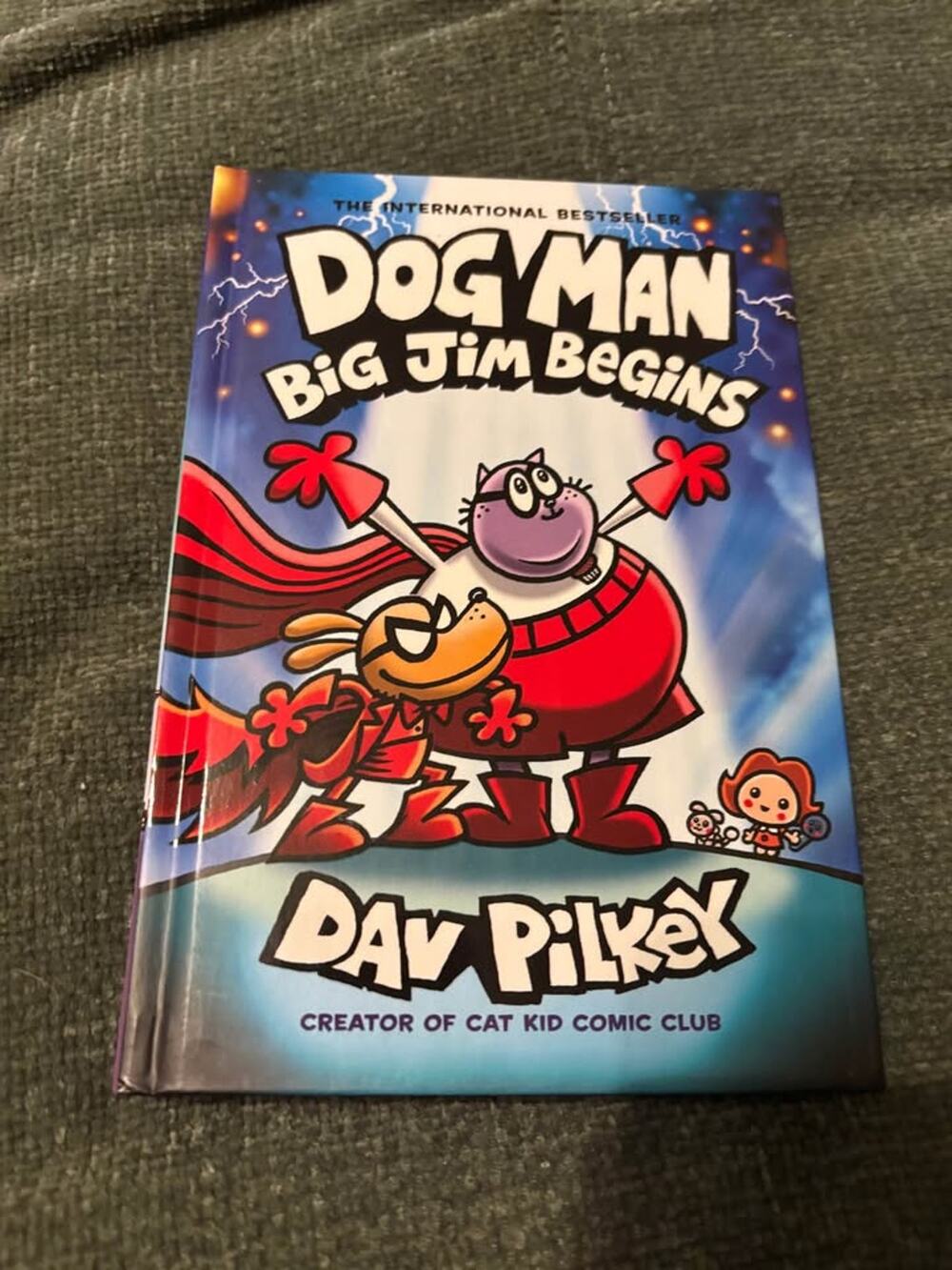 Dog Man Book: Big Jim Begins by Dav Pilkey